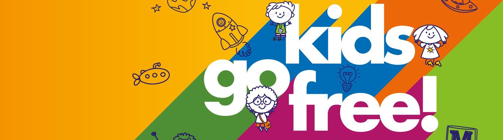 Kids go free banner image