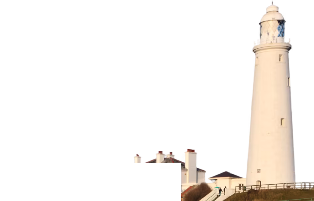 Lighthouse foreground