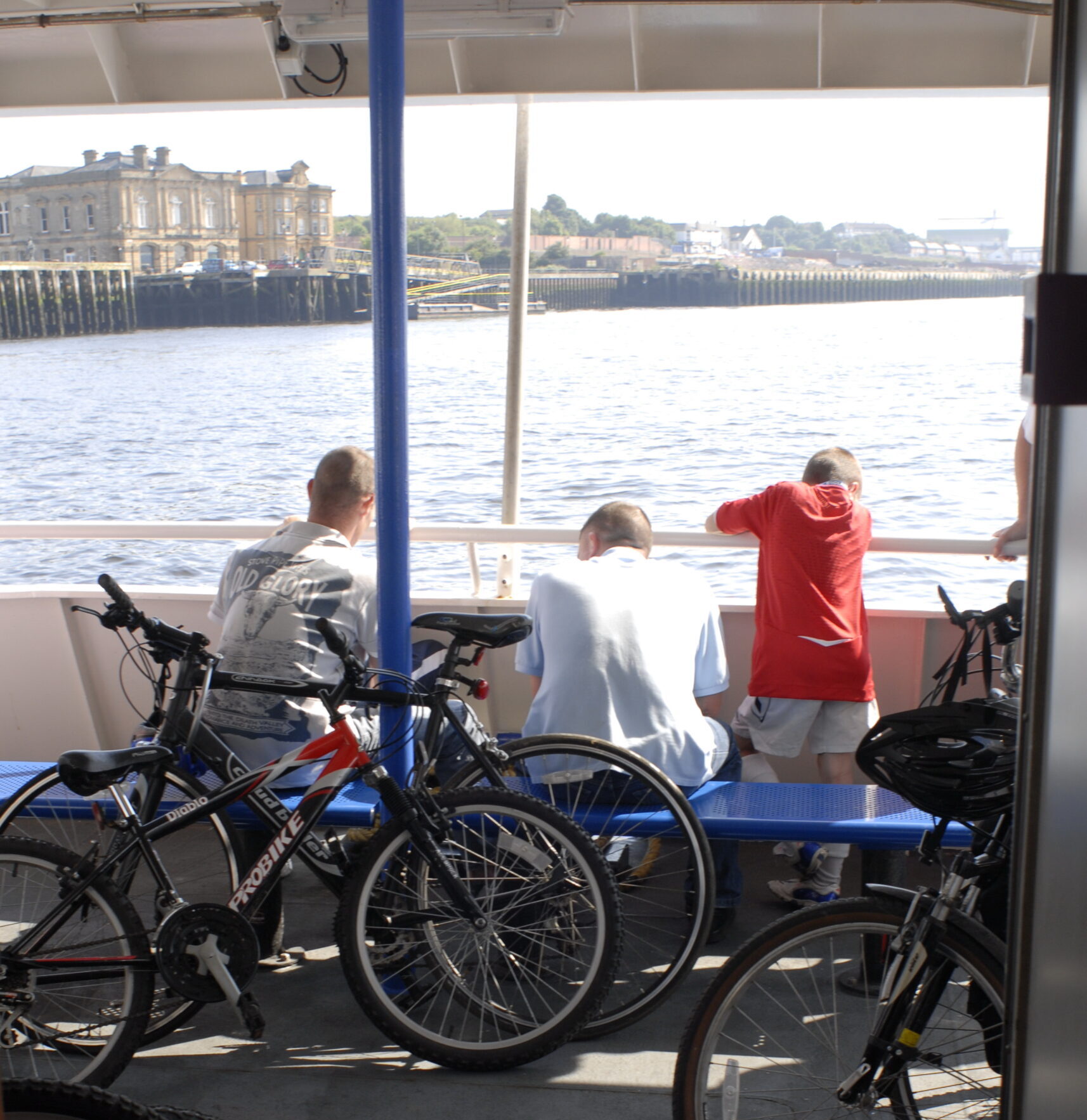 Kids on Ferry