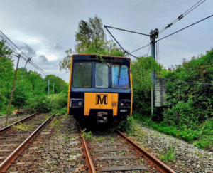 Photo of Metro with tree fallen on top