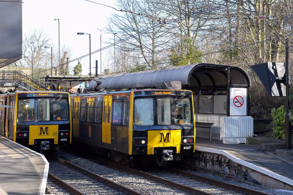 Old Metro trains