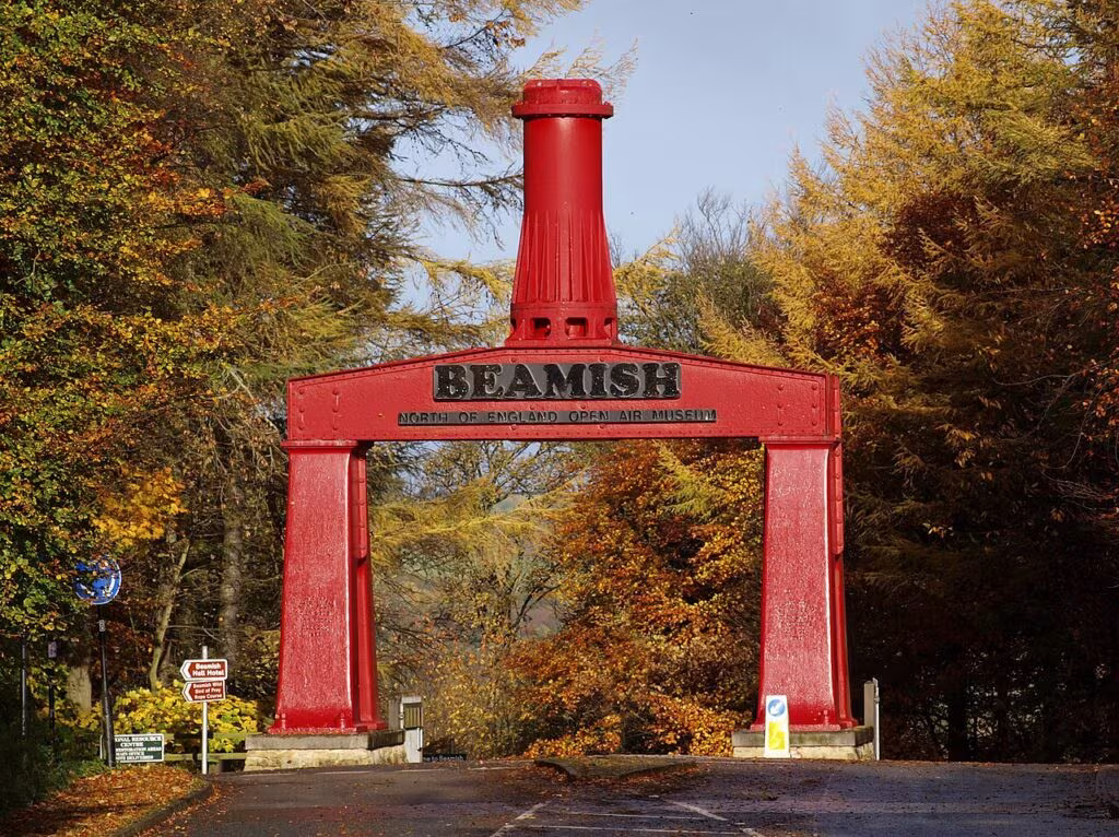 Beamish museum entrance