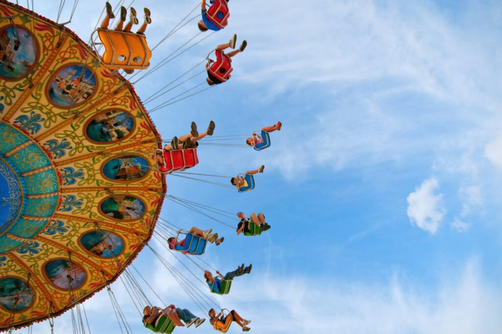 Photo of funfair