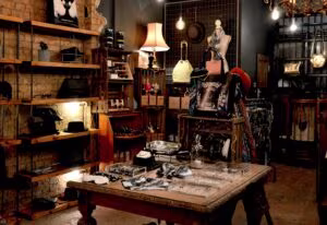 Antiques store